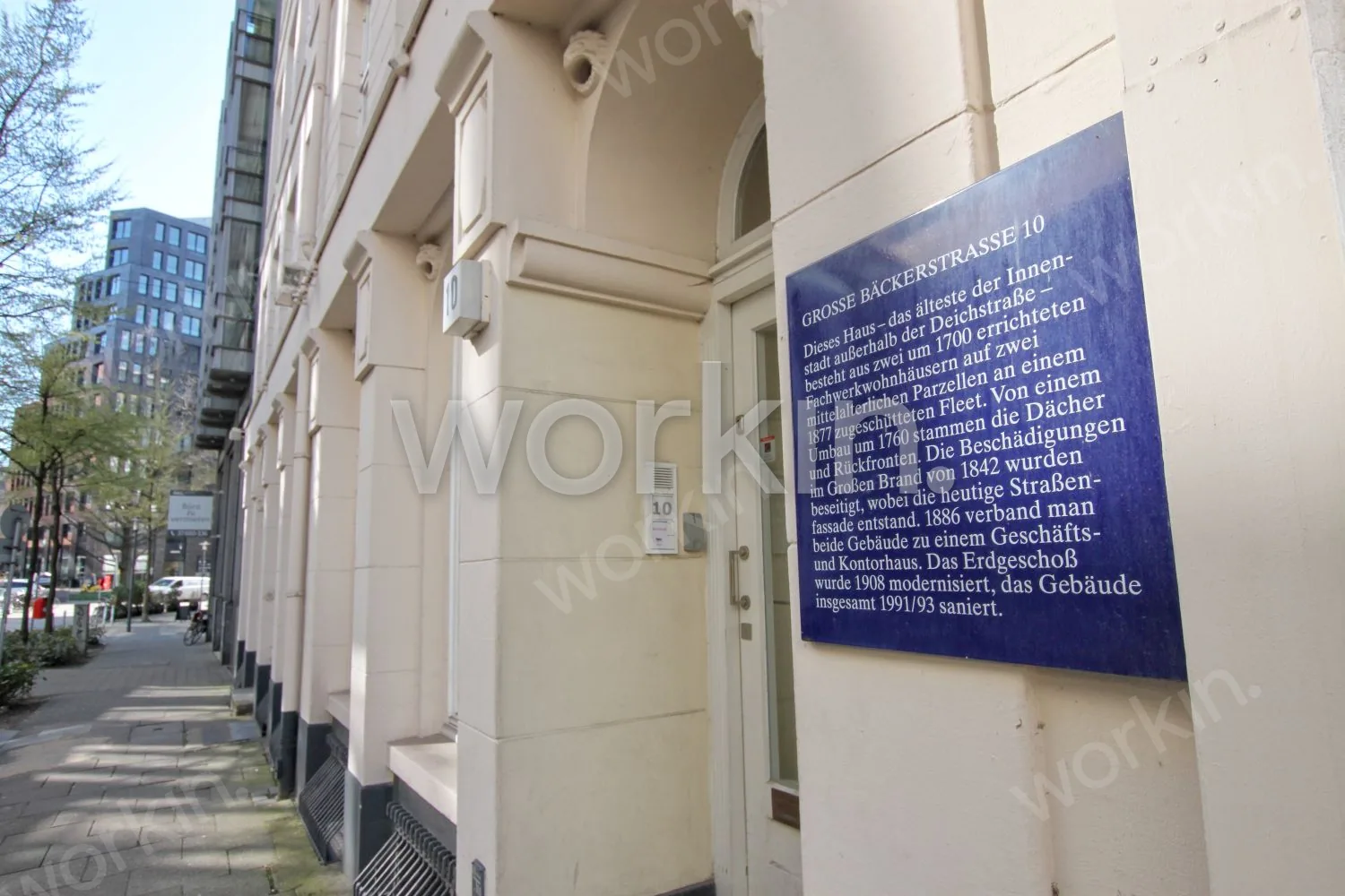 Büro mieten Hamburg-Altstadt (City): GROßE BÄCKERSTRAßE 10, Große Bäckerstraße 10. Foto 3