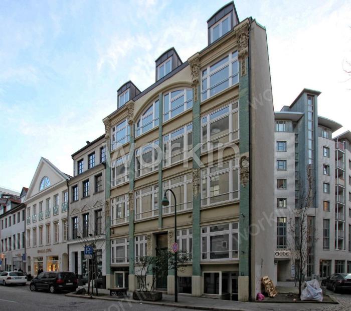 Büro mieten Hamburg-Neustadt: Bürovilla am Gänsemarkt, Neue ABC-Straße 8. nahe Dammtorbahnhof