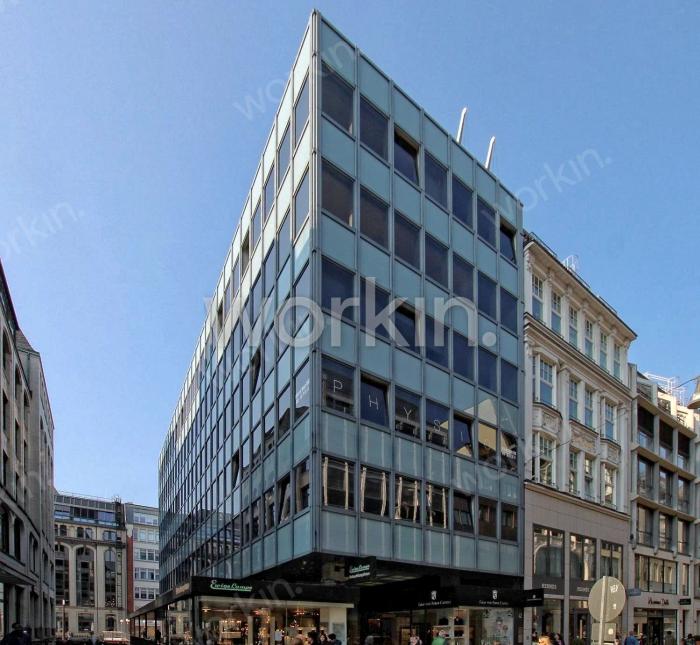 Büro mieten Hamburg-Neustadt: Südbodenhaus, Neuer Wall 42. nahe Hauptbahnhof