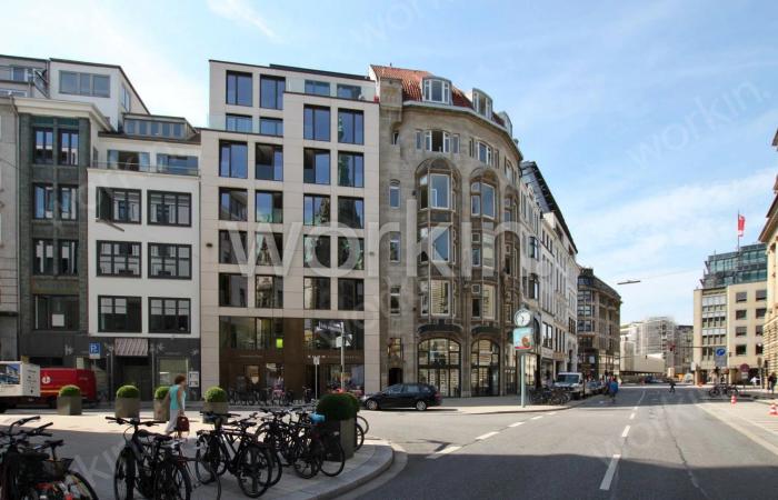 Büro mieten Hamburg-Altstadt (City): Ecklage Rathaus, Schauenburgerstraße 61. nahe Hauptbahnhof. Foto 3