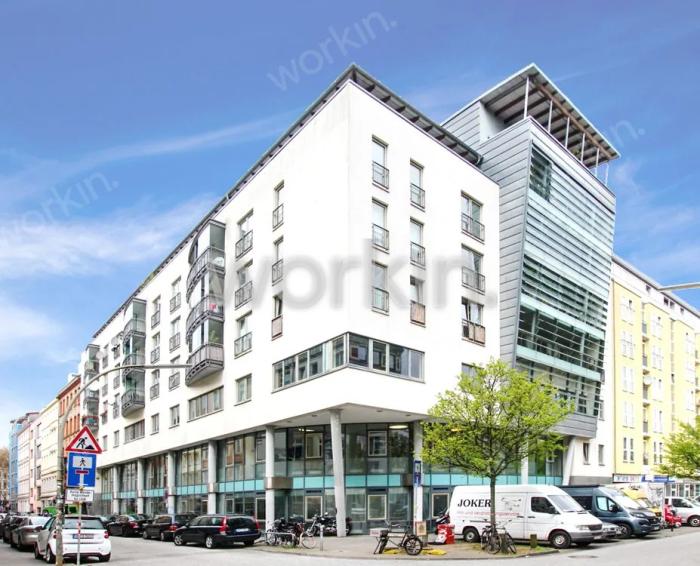 Büro mieten Hamburg-Sternschanze: CAMP15, Kampstraße 15. nahe Dammtorbahnhof. Foto 2