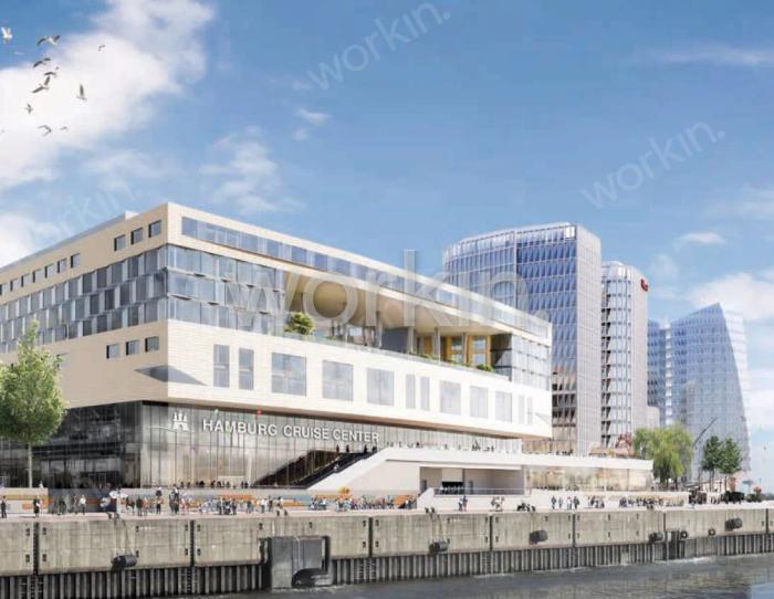 Büro mieten Hamburg-HafenCity: The Yard, Chicagokai 5. nahe Hauptbahnhof. Foto 4