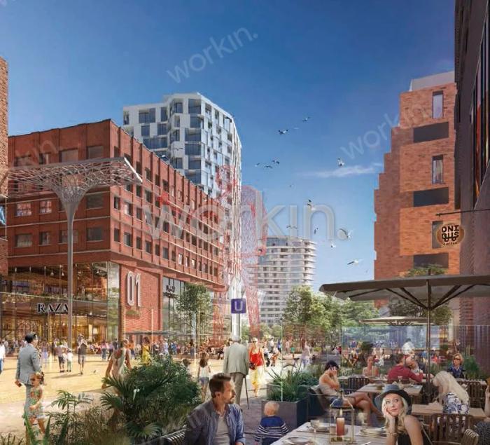Büro mieten Hamburg-HafenCity: The Yard, Chicagokai 5. nahe Hauptbahnhof. Foto 5