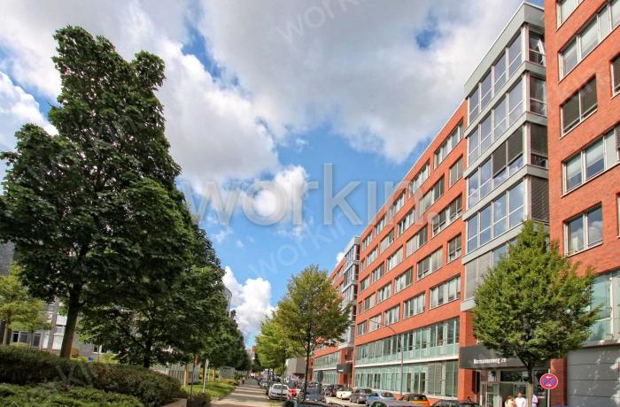 Büro mieten Hamburg-Hammerbrook: Hanse Center, Normannenweg 25-29. nahe Berliner Tor. Foto 2