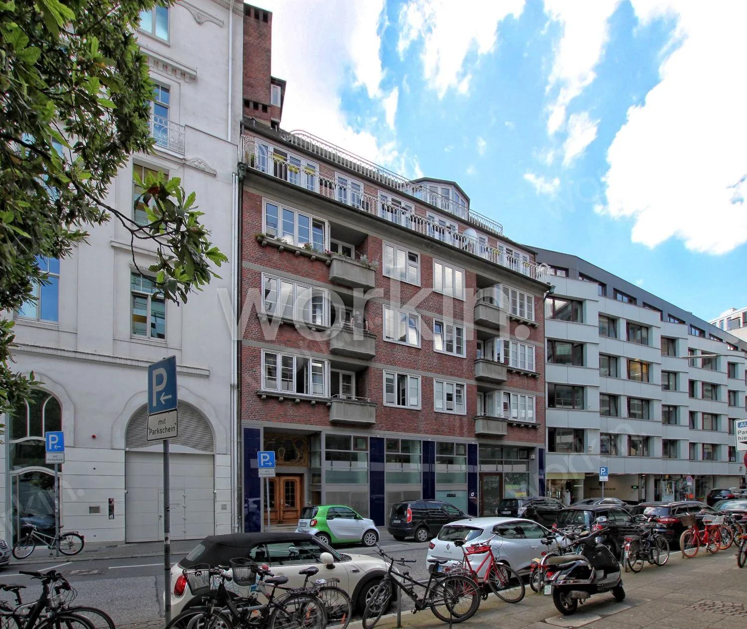Büro mieten Hamburg-Neustadt: Kurze Laufzeit in der City!, Große Theaterstraße 1. Foto 1