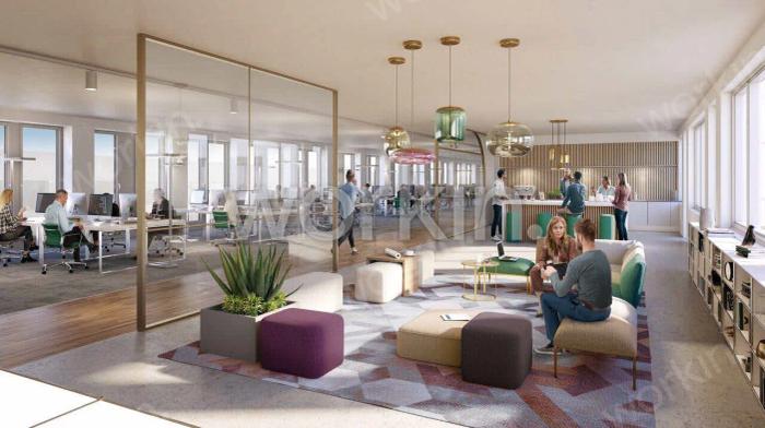 Büro mieten Hamburg-Hammerbrook: Hanse Atrium, Wendenstraße 8-12. nahe Hauptbahnhof. Foto 4
