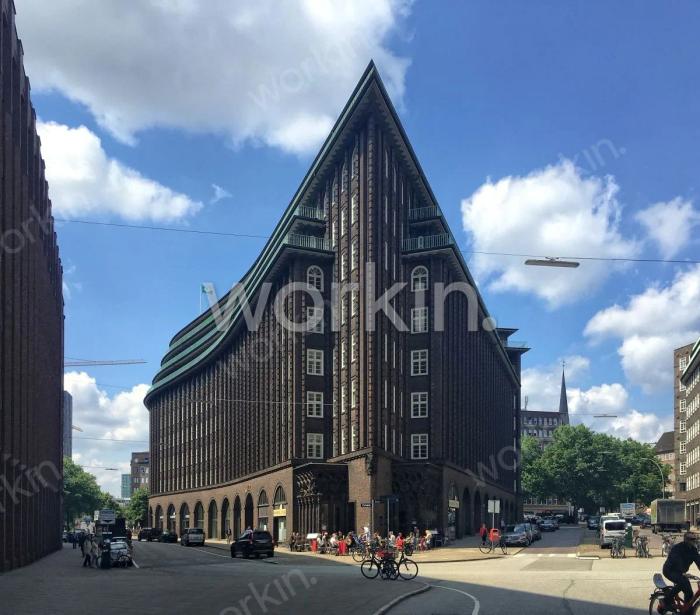 Büro mieten Hamburg-Altstadt (City): Chilehaus, Fischertwiete 2. nahe Meßberg