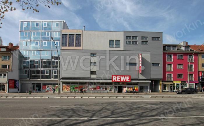 Büro mieten Hamburg-Eppendorf: Living XXS, Hoheluftchaussee 21. nahe Hauptbahnhof. Foto 4