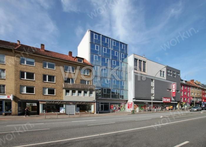Büro mieten Hamburg-Eppendorf: Living XXS, Hoheluftchaussee 21. nahe Hauptbahnhof. Foto 2