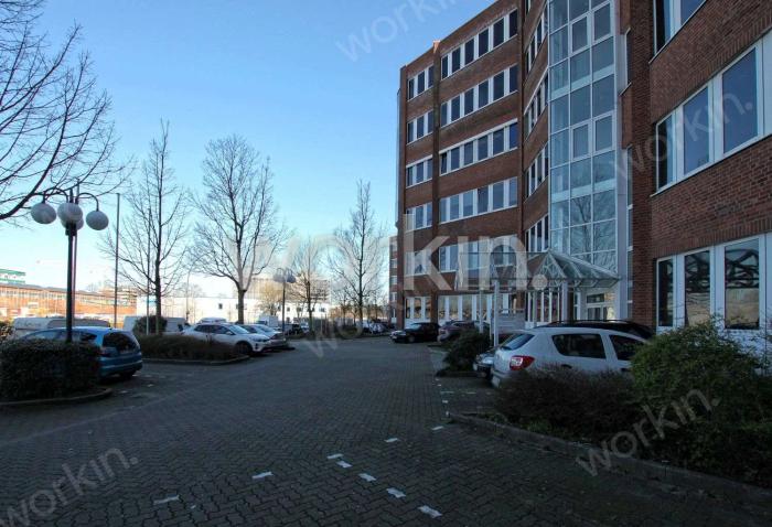 Büro mieten Hamburg-Wandsbek: Bürohaus Pohlmannteich, Am Stadtrand 50-56 a. nahe Trabrennbahn. Foto 2