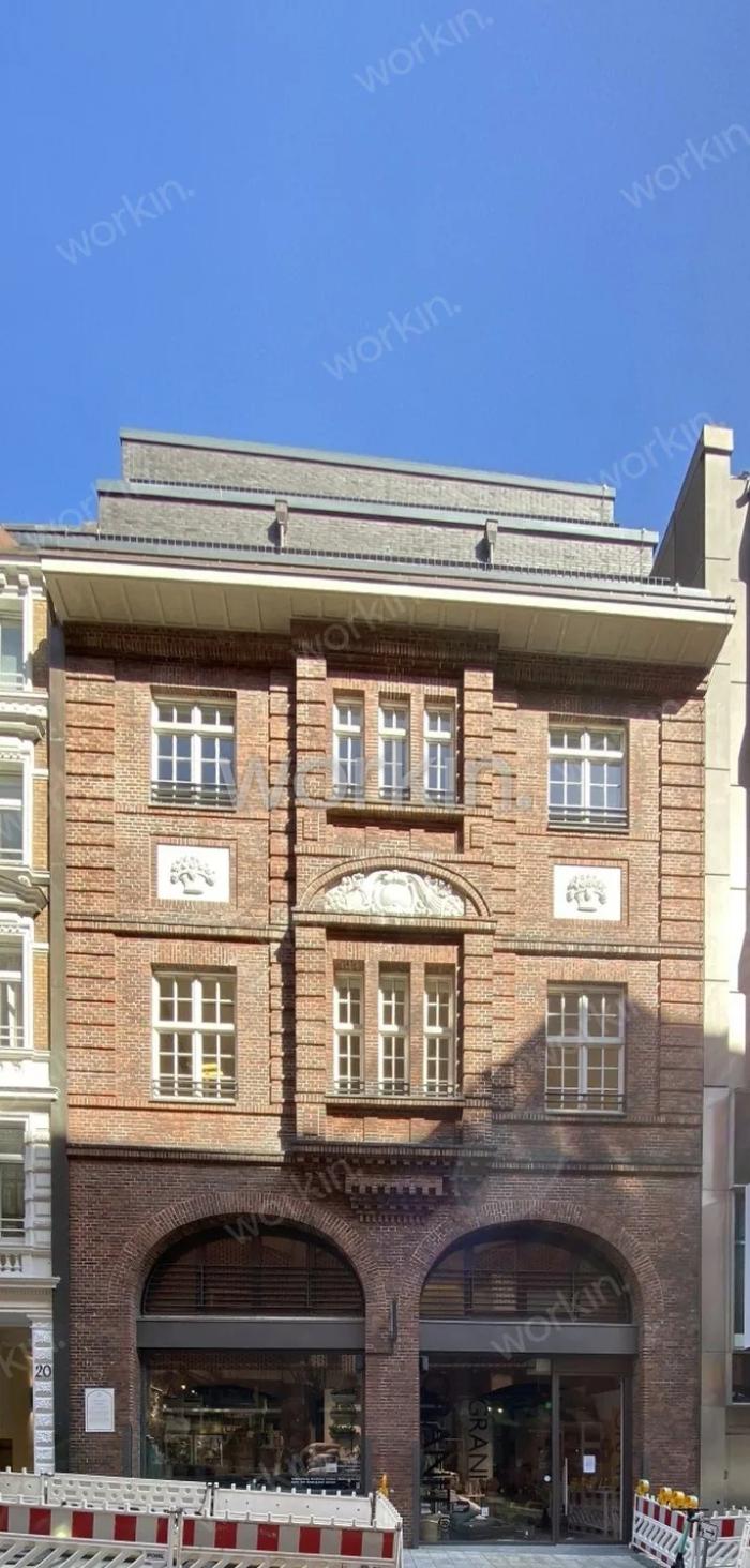 Büro mieten Hamburg-Neustadt: Girardet Höfe Loft, Poststraße 20. nahe Hauptbahnhof. Foto 4