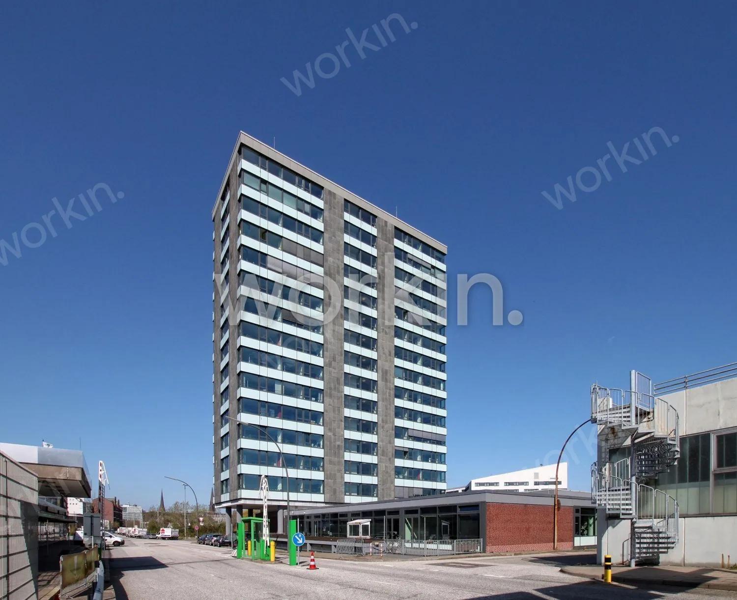 Büro mieten Hamburg-Hammerbrook: Großmarkt-Büros, Lippeltstraße 1. nahe Hauptbahnhof. Foto 1