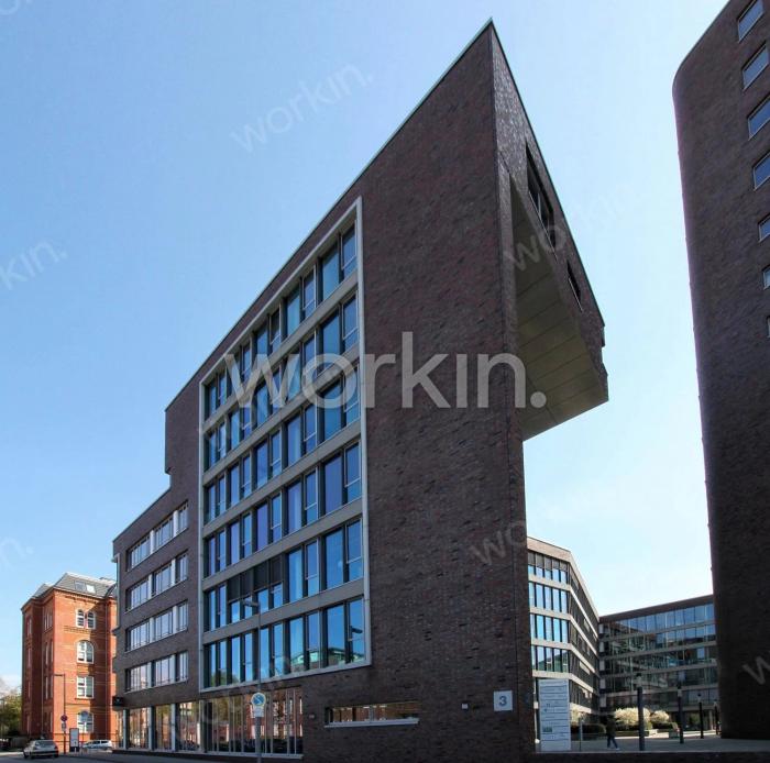 Büro mieten Hamburg-Eppendorf: Falkenried Piazza, Lehmweg 17. nahe Dammtorbahnhof. Foto 3