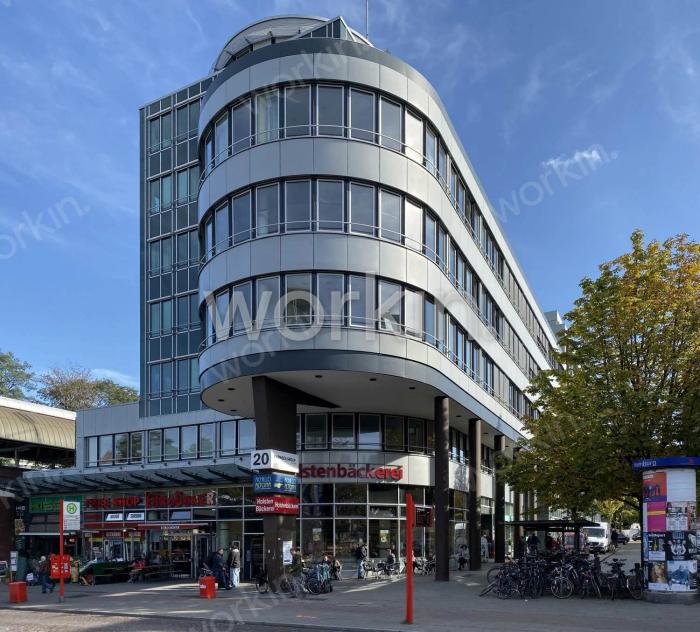 Büro mieten Hamburg-Altona: Hof Holstenplatz, Holstenplatz 20 a-b. nahe Holstenstraße