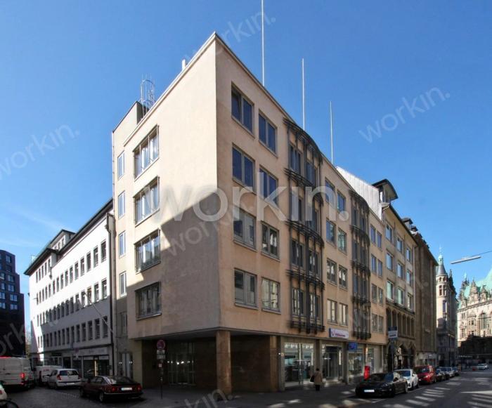 Büro mieten Hamburg-Altstadt (City): JOS. HANSEN HAUS, Rathausstraße 6. nahe Hauptbahnhof