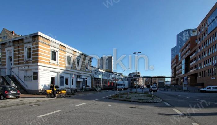 Büro mieten Hamburg-Altona: Markthalle am Fischmarkt, Große Elbstraße 158-162. Foto 3