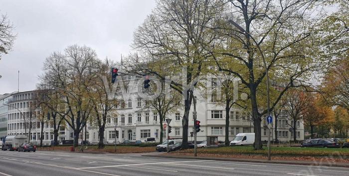 Büro mieten Hamburg-St. Georg: Prem-Contor, An der Alster 9. nahe Hauptbahnhof. Foto 4