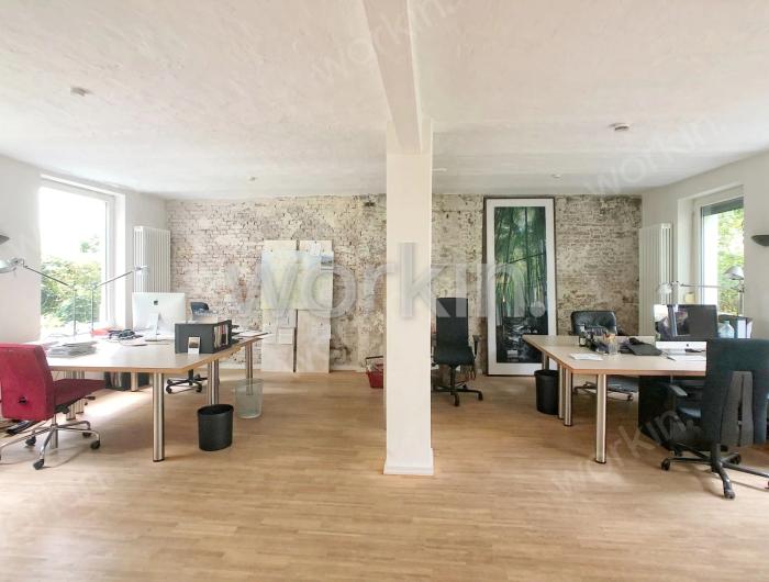 Büro mieten Hamburg-Eimsbüttel: Hinterhof Loft-Bürohaus, Fettstraße. Foto 3