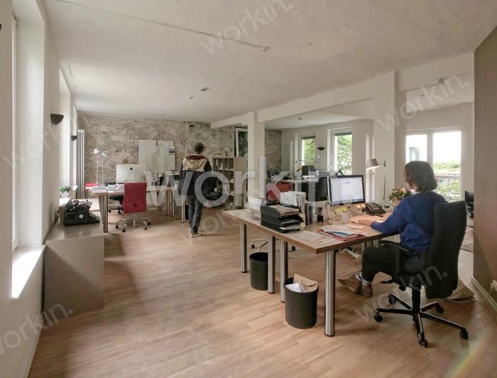 Büro mieten Hamburg-Eimsbüttel: Hinterhof Loft-Bürohaus, Fettstraße. Foto 5