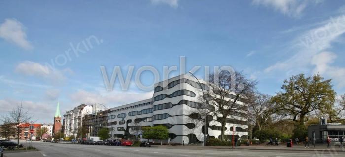 Büro mieten Hamburg-Eimsbüttel: SchlumpOne, Schäferkampsallee 16-18. nahe Dammtorbahnhof. Foto 2