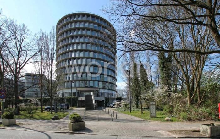 Büro mieten Hamburg-Winterhude: Stadtparkturm, Hindenburgstraße 49. nahe Hauptbahnhof