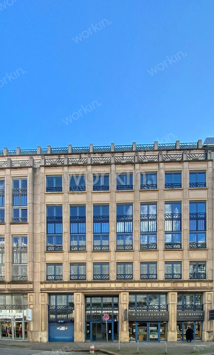 Büro mieten Hamburg-Altstadt (City): Ballin Fleur, Rosenstraße 9-11. nahe Hauptbahnhof. Foto 1