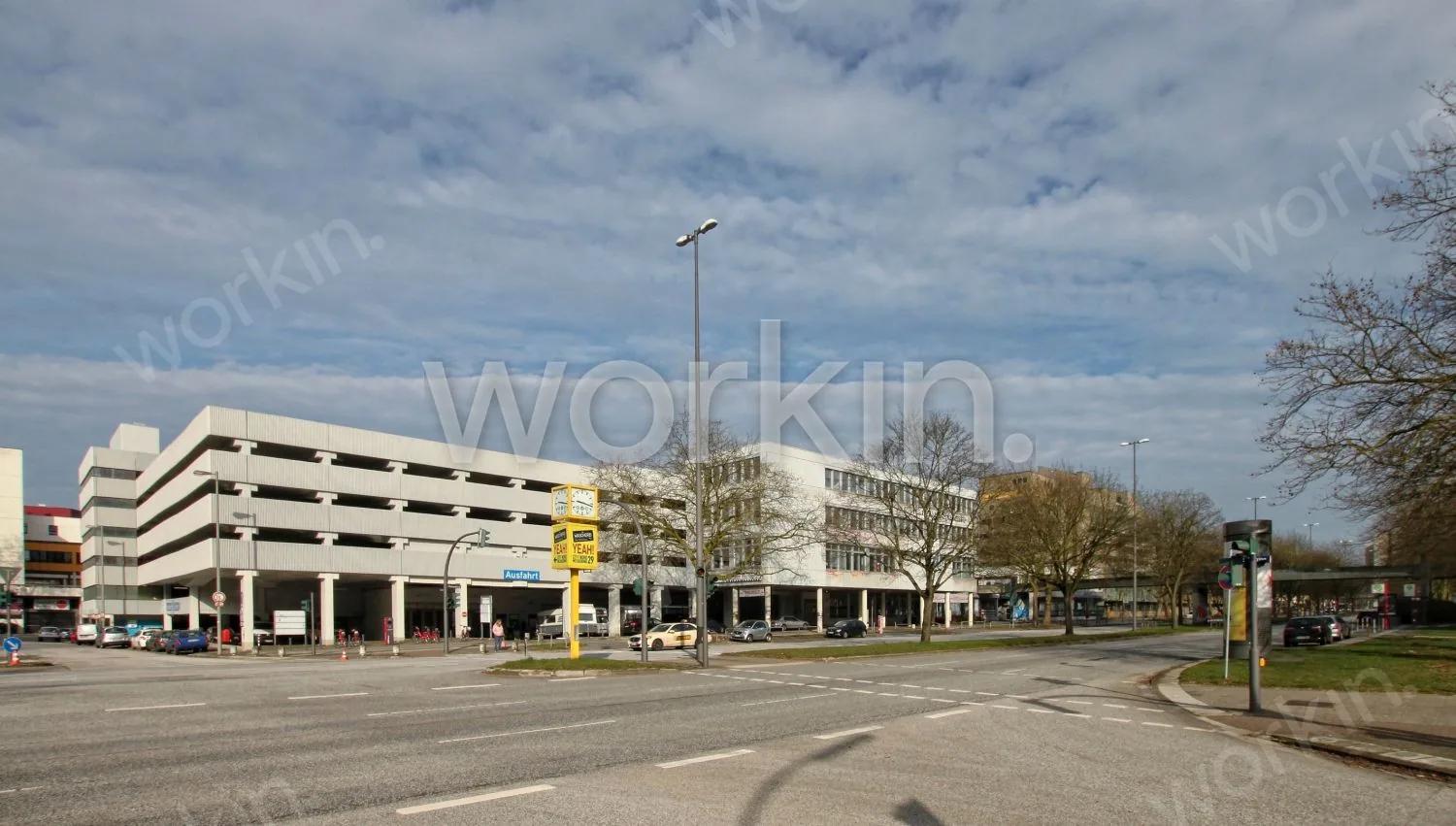 Büro mieten Hamburg-Barmbek-Nord: City Nord I, Überseering 5-9. nahe Sengelmannstraße. Foto 1