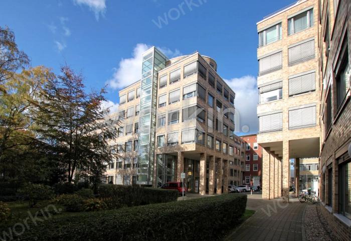 Büro mieten Hamburg-Wandsbek: Schlosshof Wandsbek, Schloßstraße 8 a-g. nahe Hauptbahnhof