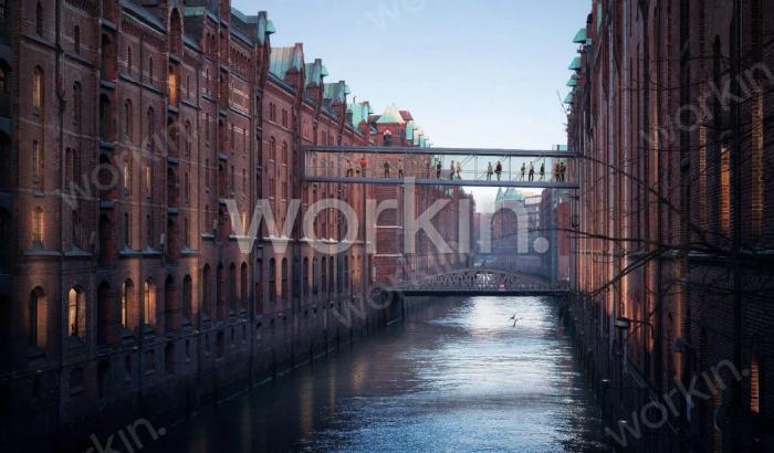 Büro mieten Hamburg-HafenCity: Speicherblock L, Am Sandtorkai 31-33. nahe Auf dem Sande