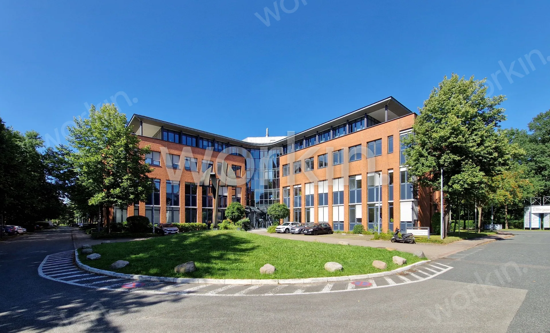 Büro mieten Hamburg-Fuhlsbüttel: Airport Center Hamburg, Flughafenstraße 52-54, Langenhorner Chaussee 40-44. nahe Fuhlsbüttel Nord. Foto 2