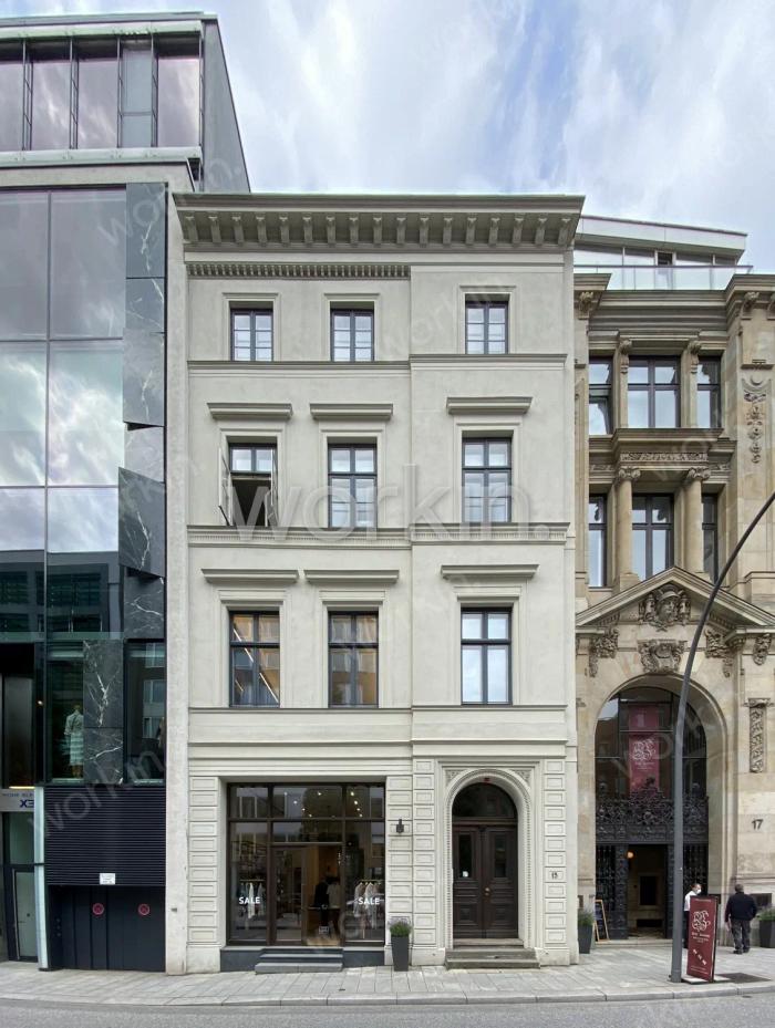 Büro mieten Hamburg-Neustadt: Neustadt 1859, Hohe Bleichen 15
