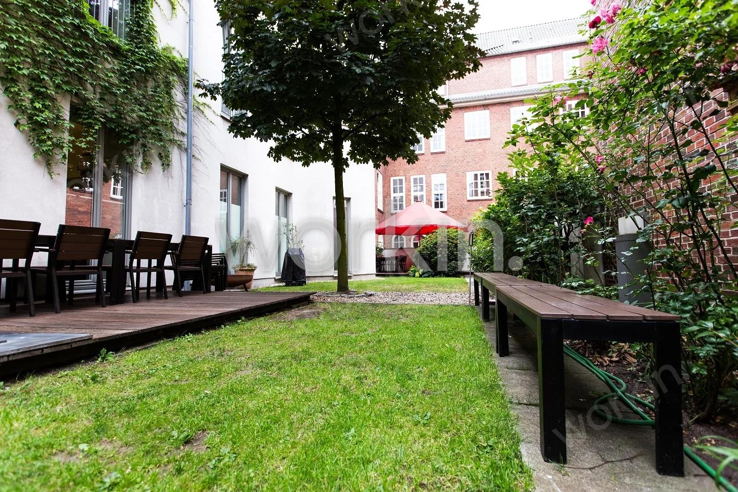 Büro mieten Hamburg-Neustadt: Agenturhaus St. Pauli, Zeughausmarkt 33. nahe Michaeliskirche. Foto 1