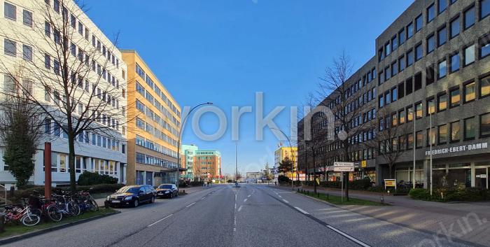 Büro mieten Hamburg-Wandsbek: Stadtrand 39, Am Stadtrand 39. nahe Trabrennbahn