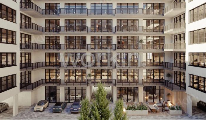 Büro mieten Hamburg-Hammerbrook: 7nine, Normannenweg 7-11. nahe Berliner Tor. Foto 4