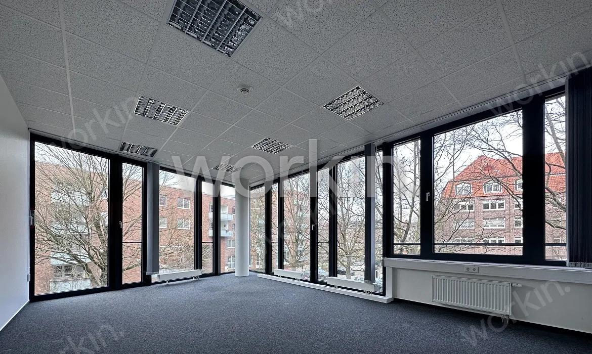 Büro mieten Hamburg-Barmbek-Süd: Bürohaus Barmbek-Süd, Schleidenstraße 1-3. nahe Hauptbahnhof. Foto 1