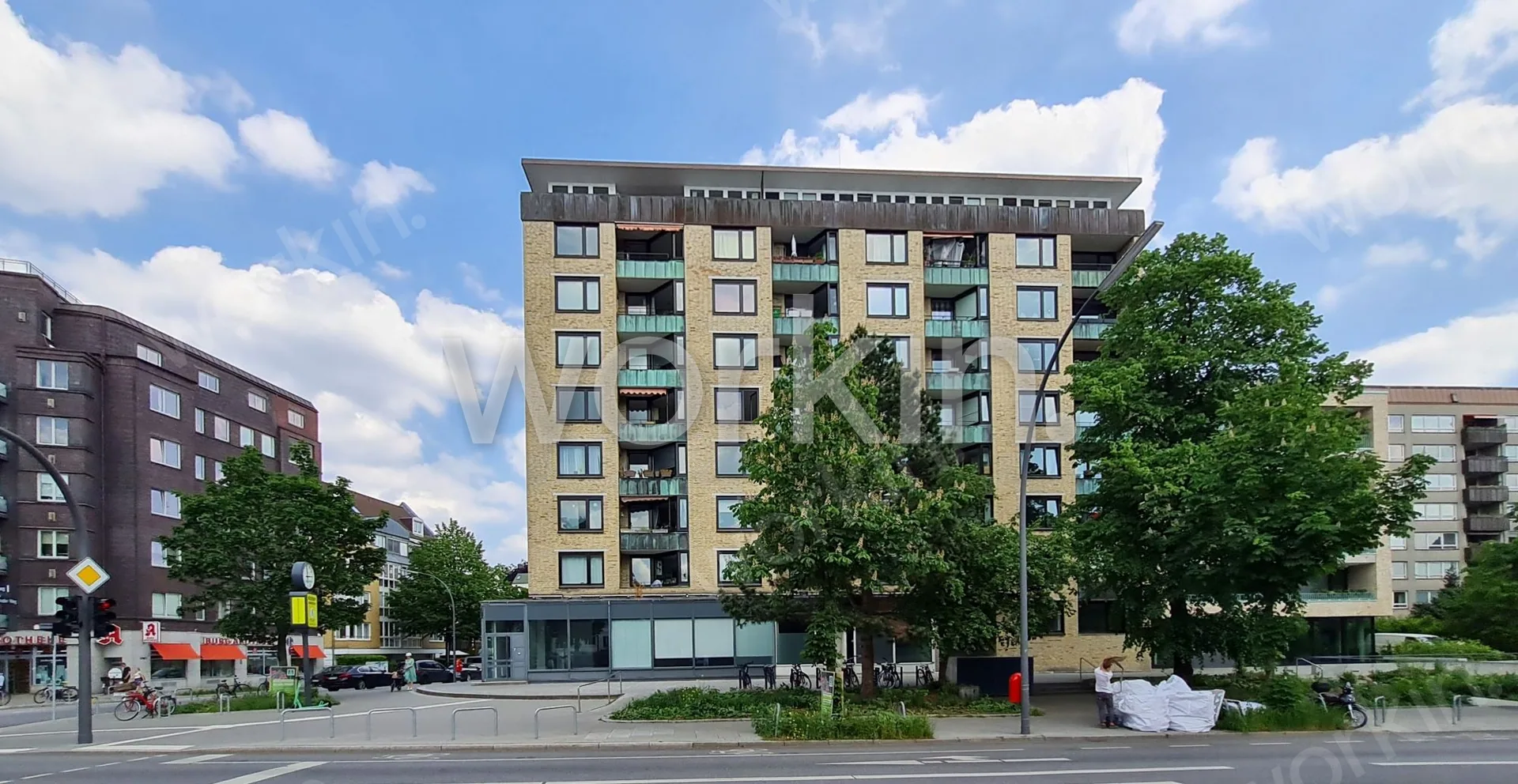 Büro mieten Hamburg-Winterhude: Hofwegkanal, Hofweg 96. nahe Hans-Henny-Jahnn-Weg. Foto 5