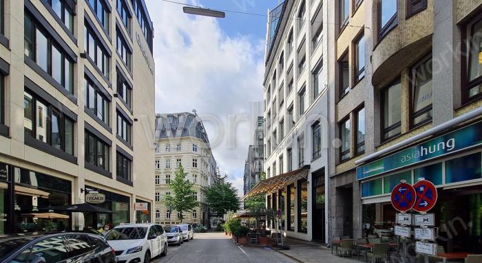Büro mieten Hamburg-Altstadt (City): Sudanhaus, Große Bäckerstraße 13. nahe Hauptbahnhof. Foto 2