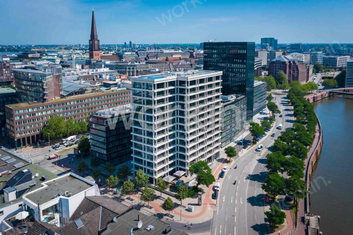 Büro mieten Hamburg-Altstadt (City): Spiegeltower, Brandstwiete 3. nahe Rathausmarkt