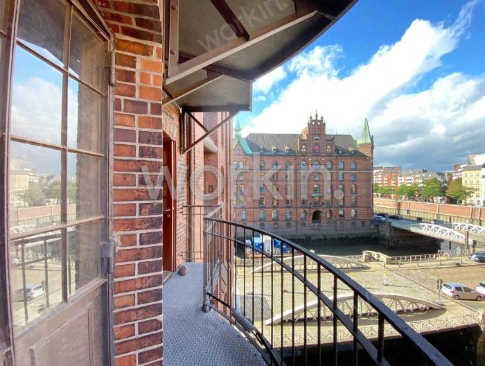 Büro mieten Hamburg-HafenCity: Speicherblock Q, St. Annenufer 5. nahe Hauptbahnhof
