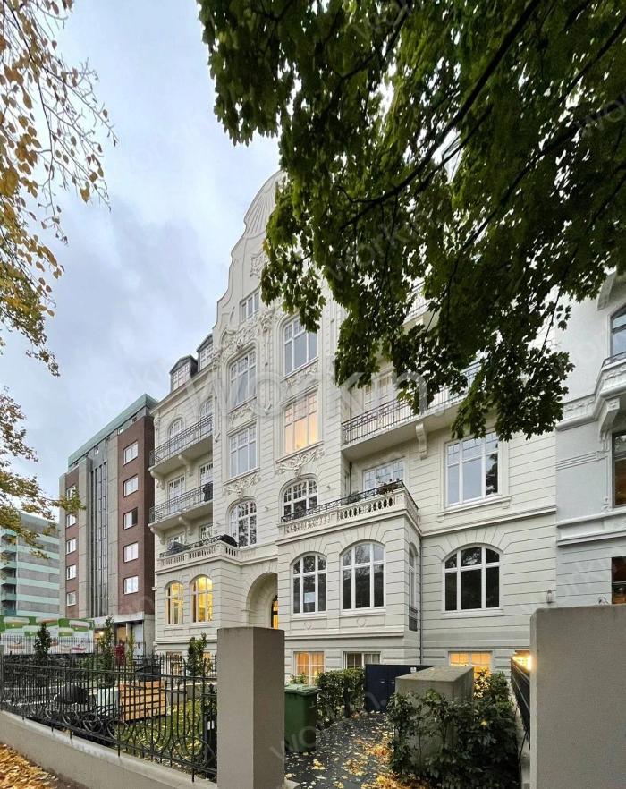 Büro mieten Hamburg-Rotherbaum: Gründerzeitvilla, Hallerstraße 76. nahe Hauptbahnhof