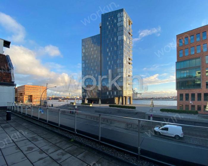 Büro mieten Hamburg-Altona: Holzhafen Terrassen, Große Elbstraße 148-150. nahe Sandberg
