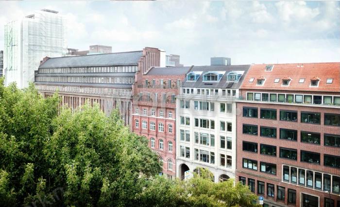 Büro mieten Hamburg-Neustadt: Brahms Kontor next, Holstenwall 6. nahe Messehallen. Foto 3