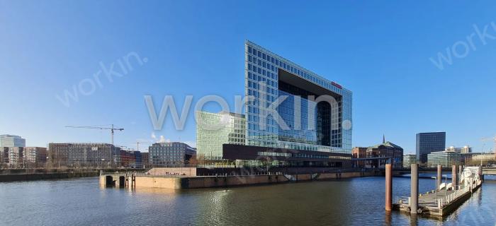 Büro mieten Hamburg-HafenCity: Ericusspitze, Ericusspitze 1. nahe Hauptbahnhof
