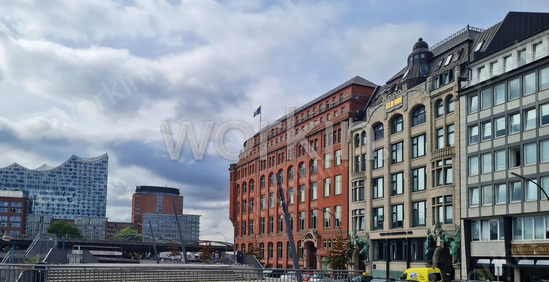 Büro mieten Hamburg-Neustadt: Elbhof, Steinhöft 9. nahe Hauptbahnhof. Foto 3