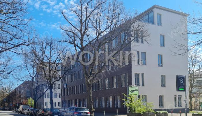 Büro mieten Hamburg-Winterhude: Bürohaus Jarrestadt, Jarrestraße 8-10. nahe Hauptbahnhof. Foto 2