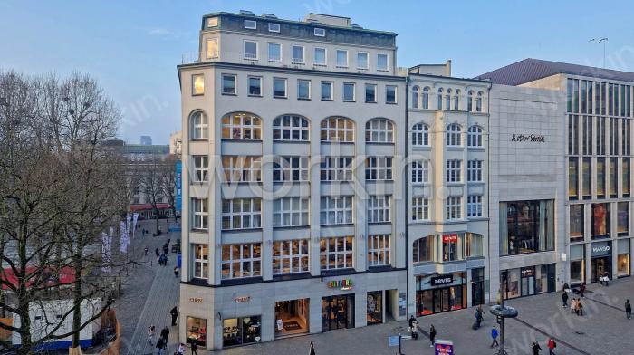 Büro mieten Hamburg-Altstadt (City): Brüggemann & Barkmann Haus, Spitalerstraße 32. nahe Hauptbahnhof