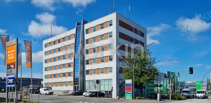 Büro mieten Hamburg-Eppendorf: Bürohaus am Nedderfeld, Nedderfeld 98. nahe Lattenkamp