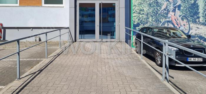 Büro mieten Hamburg-Eppendorf: Bürohaus am Nedderfeld, Nedderfeld 98. nahe Lattenkamp. Foto 2
