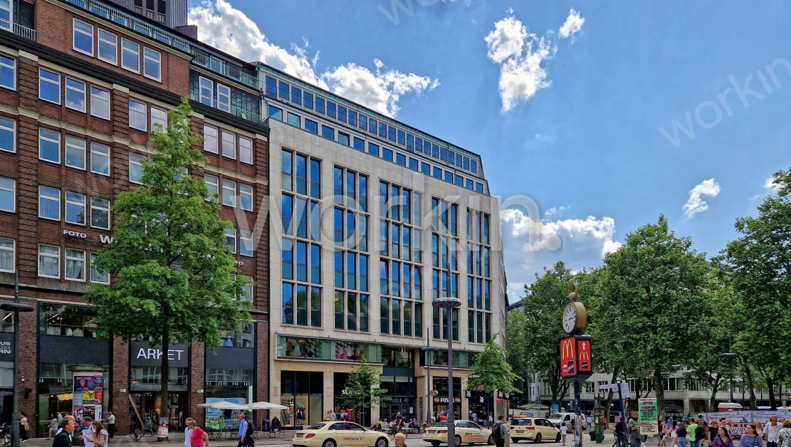 Büro mieten Hamburg-Neustadt: Mö13, Mönckebergstraße 13. nahe Gerhart-Hauptmann-Platz. Foto 1