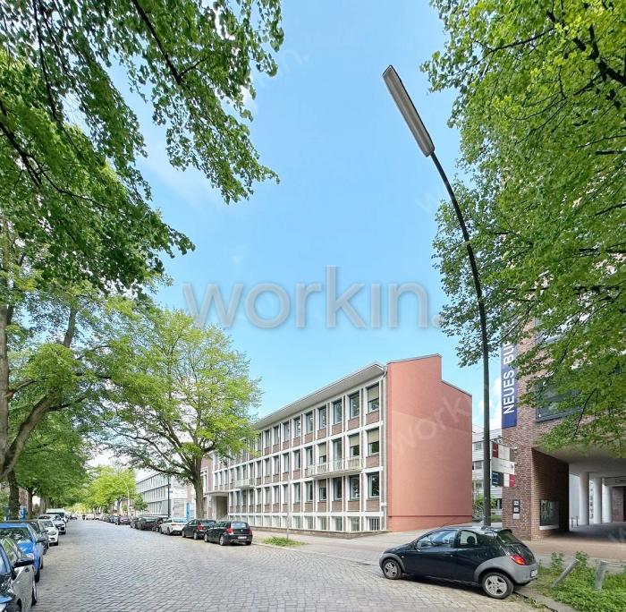 Büro mieten Hamburg-Barmbek-Süd: Bürozentrum am Osterbekufer, Alter Teichweg 15-21. nahe Hauptbahnhof. Foto 2